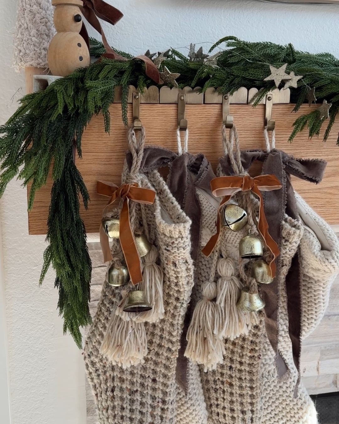 Stocking, Christmas decor, Christmas mantel 

#LTKHome #LTKFindsUnder50 #LTKHoliday