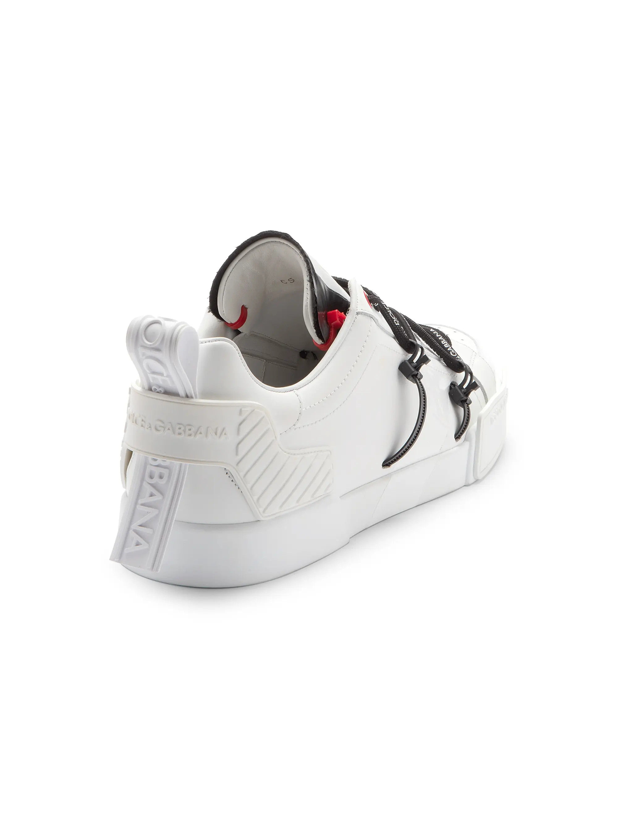 Portofino Logo Strap Leather Sneakers | Saks Fifth Avenue