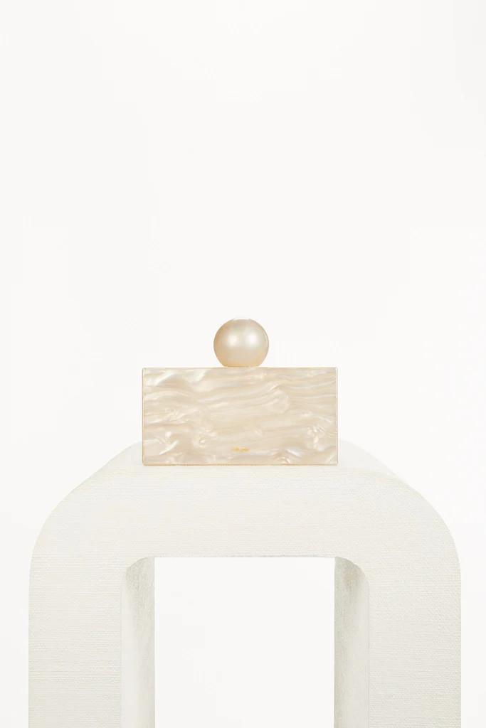 MAUDE CLUTCH - IVORY | Cult Gaia - US