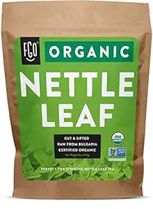 Organic Nettle Leaf | Herbal Tea (200+ Cups) | Cut & Sifted | 16oz Resealable Kraft Bag | 100% Ra... | Amazon (US)