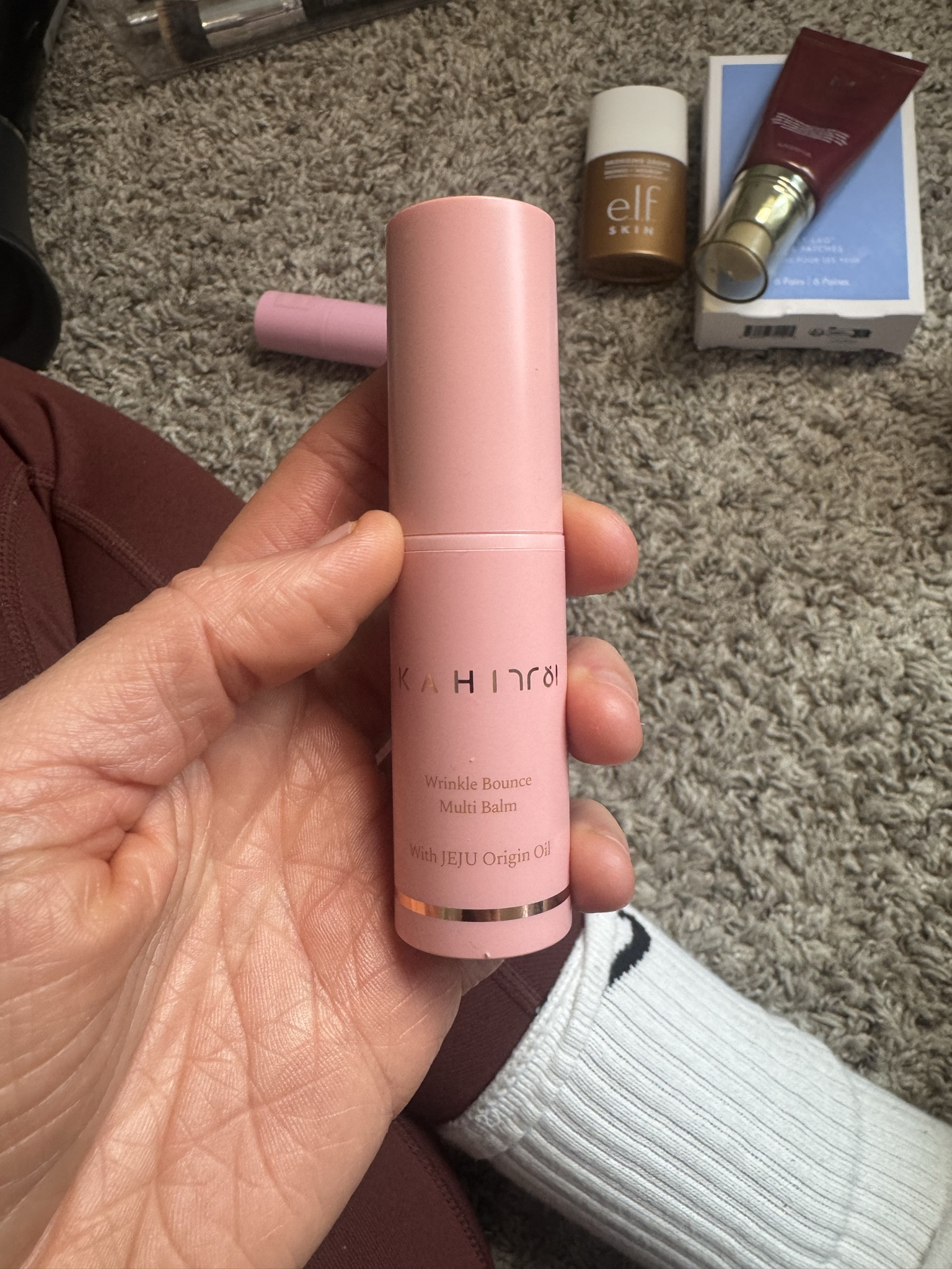 ✨ My skin’s new BFF! KAHI Multi Balm keeps my face, lips & neck hydrated and glowing. #KAHI #WrinkleBounce #KBeauty