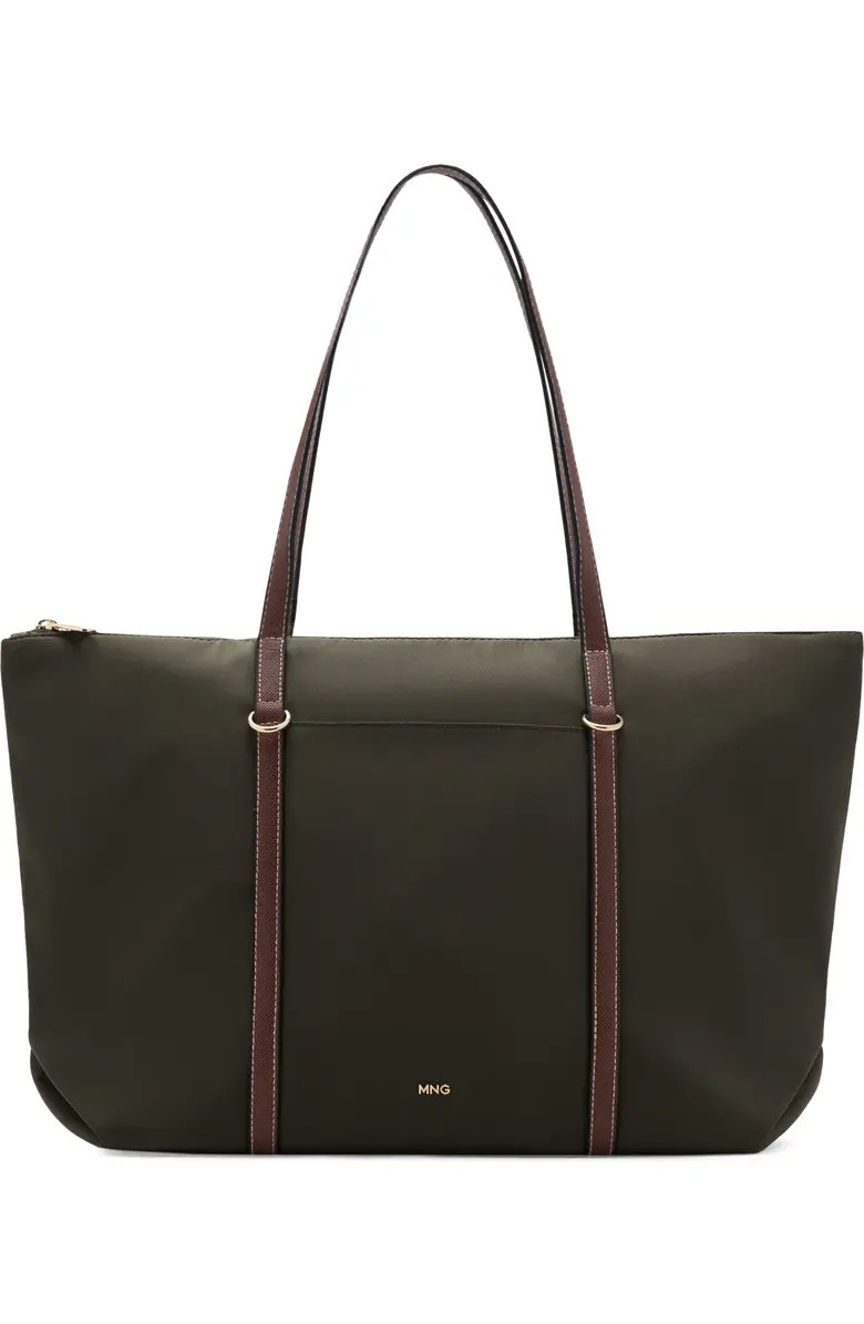 MANGO Nylon Shopper Bag | Nordstrom | Nordstrom