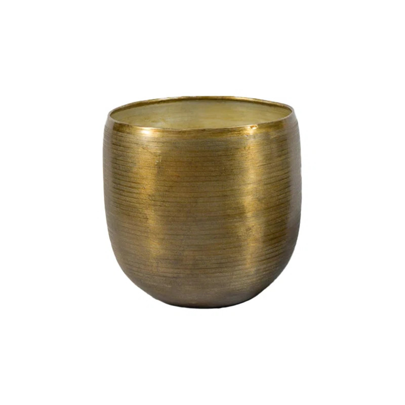 Rudalph Metal Cachepot | Wayfair North America