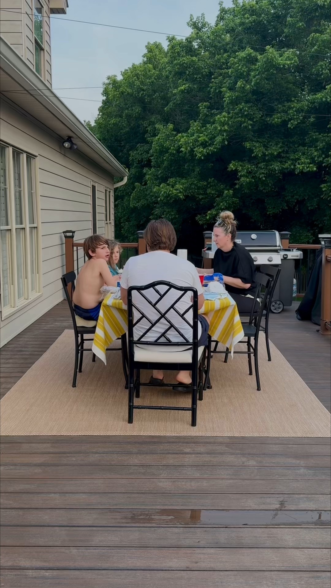 Summer dinner diaries 
Bistro aesthetic 
Outdoor patio inspo 
Budget tablecloth 
High low patio finds 

#LTKHome #LTKSummerEdit