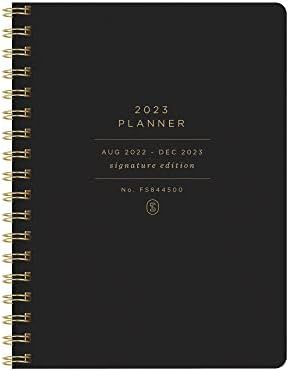 Fringe Studio 2023 Spiral Planner, Aug 2022 - Dec 2023, 17 Month Weekly and Monthly , Faux Leathe... | Amazon (US)