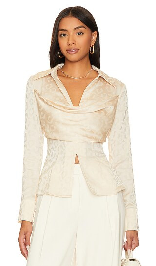 Haylo Top in Champagne | Revolve Clothing (Global)