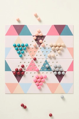 Printworks Chinese Checkers Board Game | Anthropologie (US)