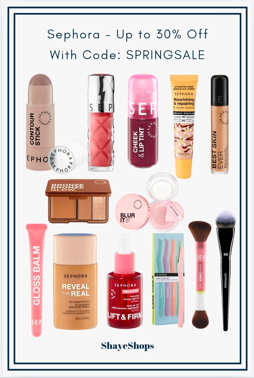 Sephora's sale ends 4/14. Up to 30% off.Beauty, sale, makeup, lip gloss, mask, skincare, haircare, self care

#LTKselfcare #LTKSaleAlert #LTKBeauty