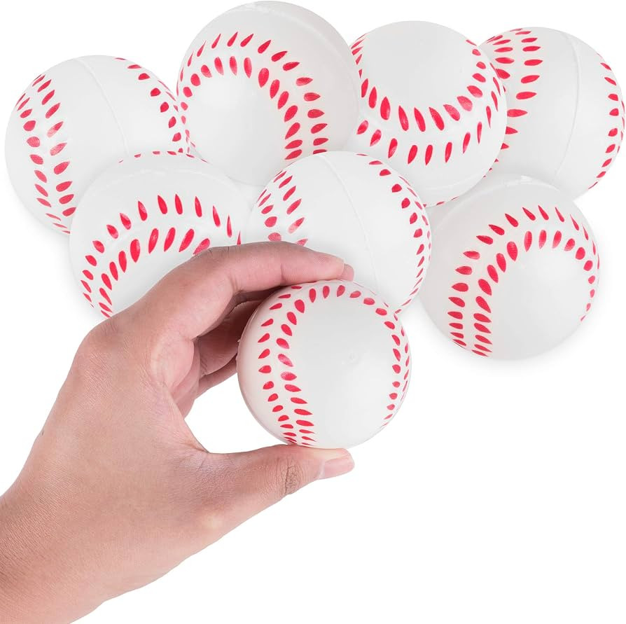 Super Z Outlet Mini Foam Sports Balls 24 Pack for Kids Adults Mini Baseball Football Basketball S... | Amazon (US)
