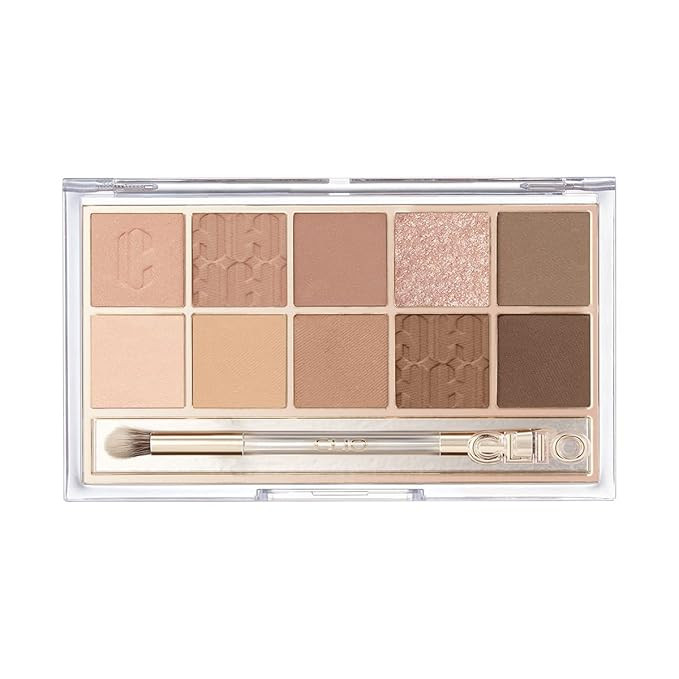 CLIO Pro Eye Shadow Palette, Matte, Shimmer, Glitter, Pearls, Highly Pigments, Long-Wearing (011 ... | Amazon (US)