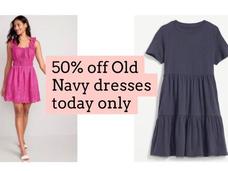 Old navy dresses 

#LTKsalealert #LTKSeasonal #LTKunder50