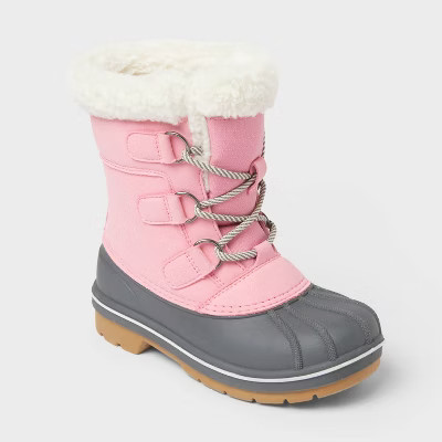 Kids' Kit Waterproof Winter Boots - Cat & Jack™ | Target