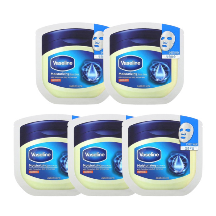 Vaseline - Moisturizing Sheet Mask (5pc) Set | Stylevana