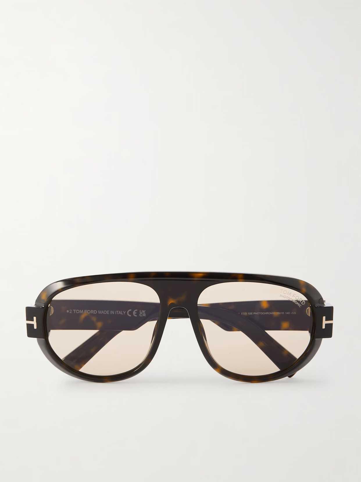 TOM FORD - Blake Aviator-style Tortoiseshell Acetate Sunglasses - One size | NET-A-PORTER (UK & EU)