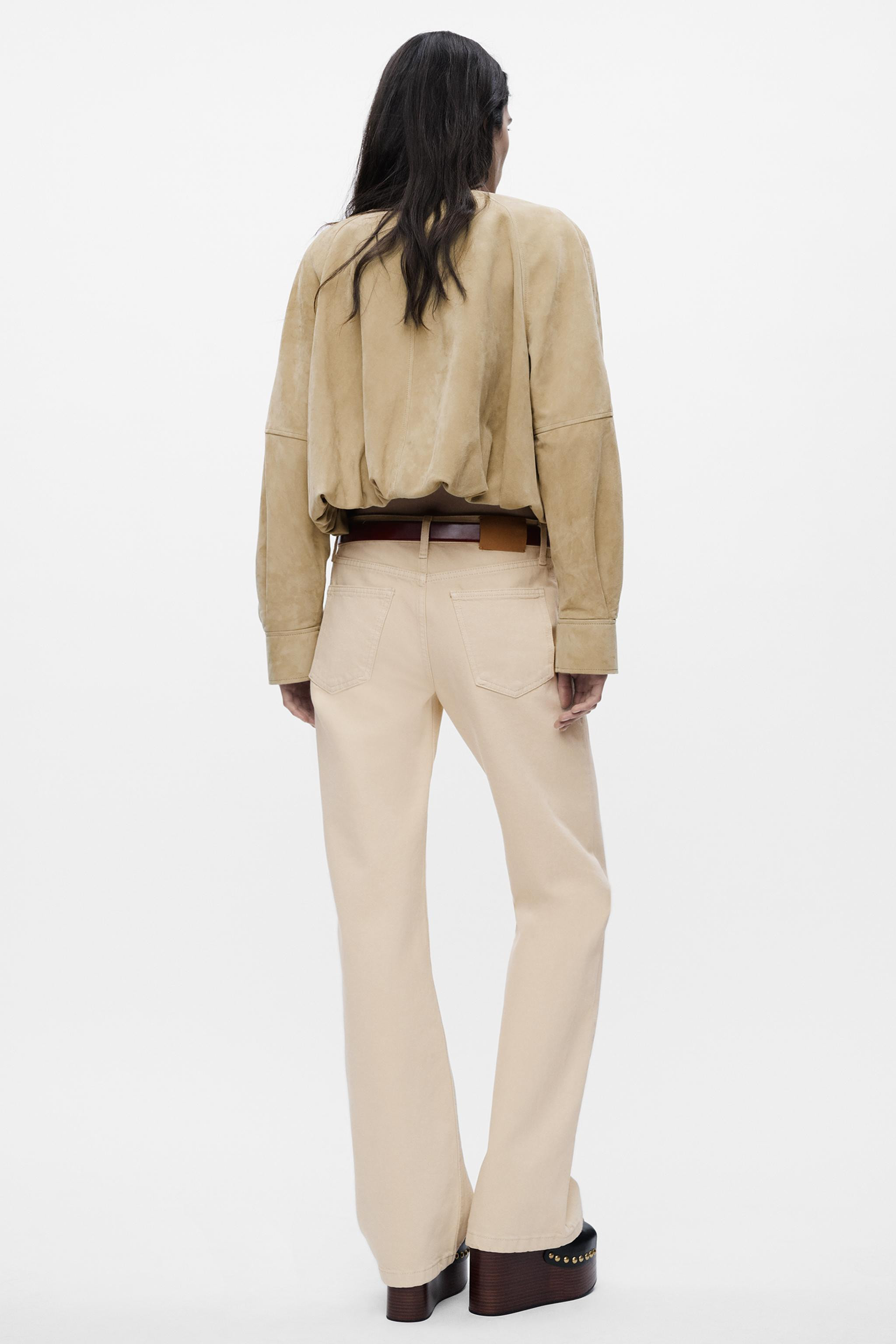 ZW COLLECTION BOOTCUT FULL LENGTH LOW RISE JEANS | Zara US