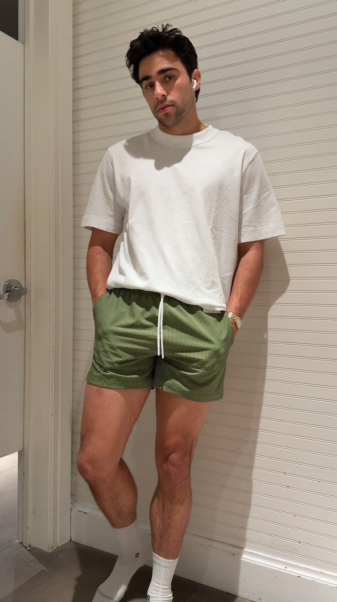 Trying on all the new Abercrombie swim trunks. 

#LTKSwim #LTKMens #LTKFindsUnder50