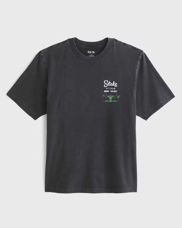 Men's Sauber Vintage-Inspired Graphic Tee | Men's Clearance | Abercrombie.com | Abercrombie & Fitch (US)