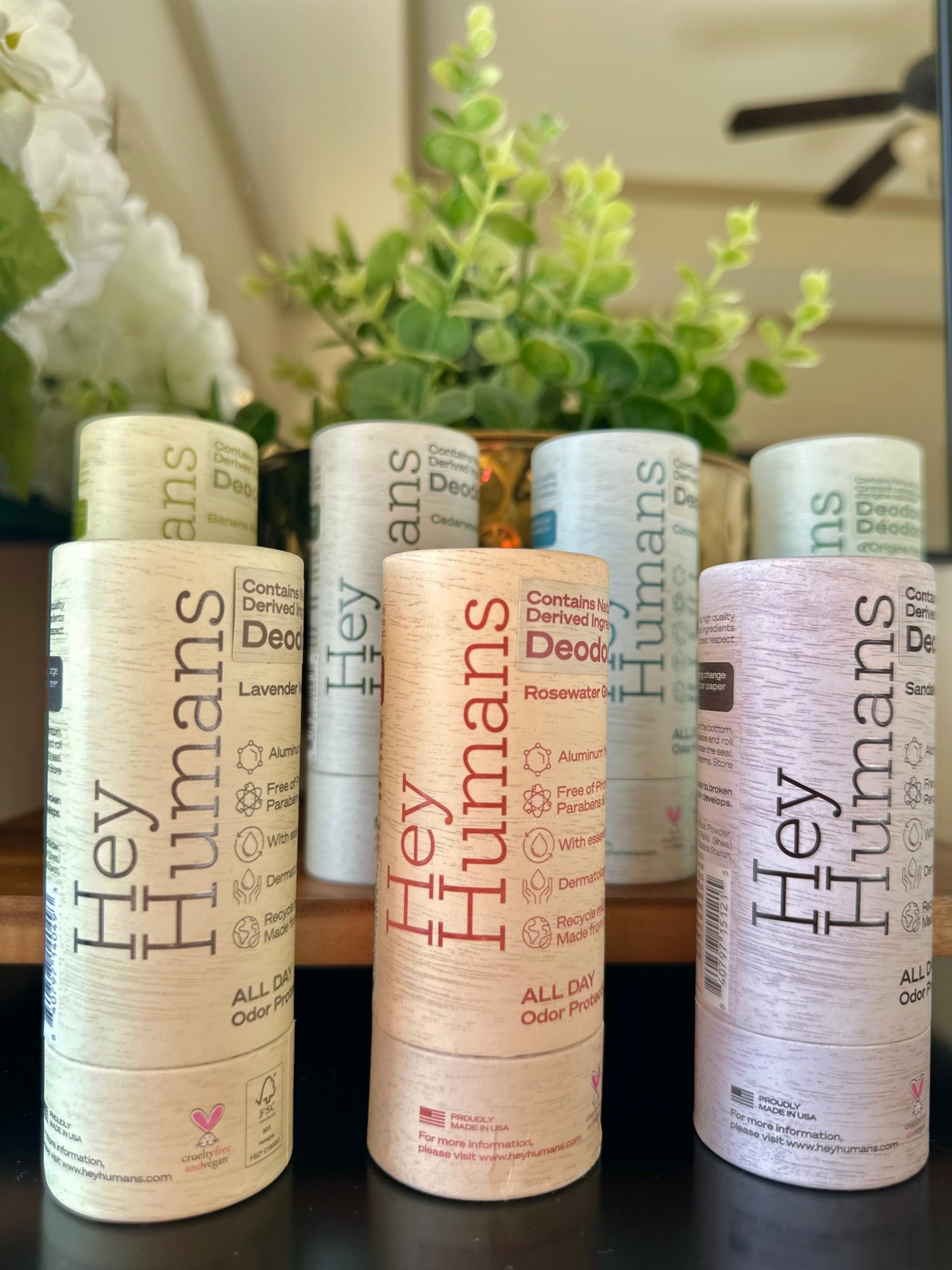 Hey Humans Deodorant
Aluminum Free
Free of Phthalates, Parabens, and Propylene Glycol
Made with Essential Oils
Dermatologist Tested
99% Plastic Free


#LTKActive #LTKgrwm #LTKselfcare