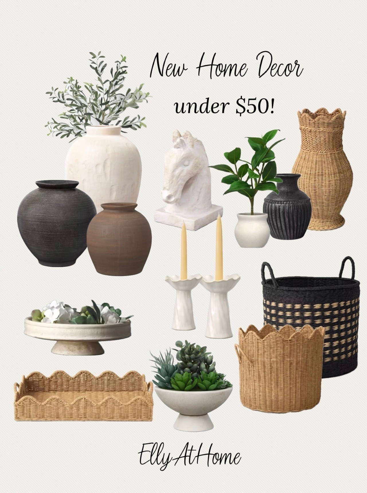 New Threshold collections at Target! Rustic vases, stems, baskets, woven vase, candleholders, bowls and more home decor accessories for a January home refresh. 

#LTKHome #LTKFindsUnder50