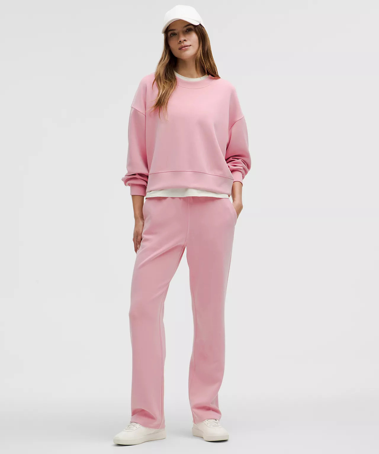 Softstreme Perfectly Oversized Cropped Crew | Women's Hoodies & Sweatshirts | lululemon | Lululemon (US)