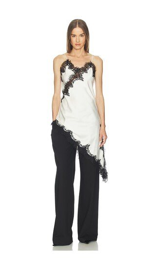 LIONESS Emerging Top in White. - size S | Revolve Clothing (Global)