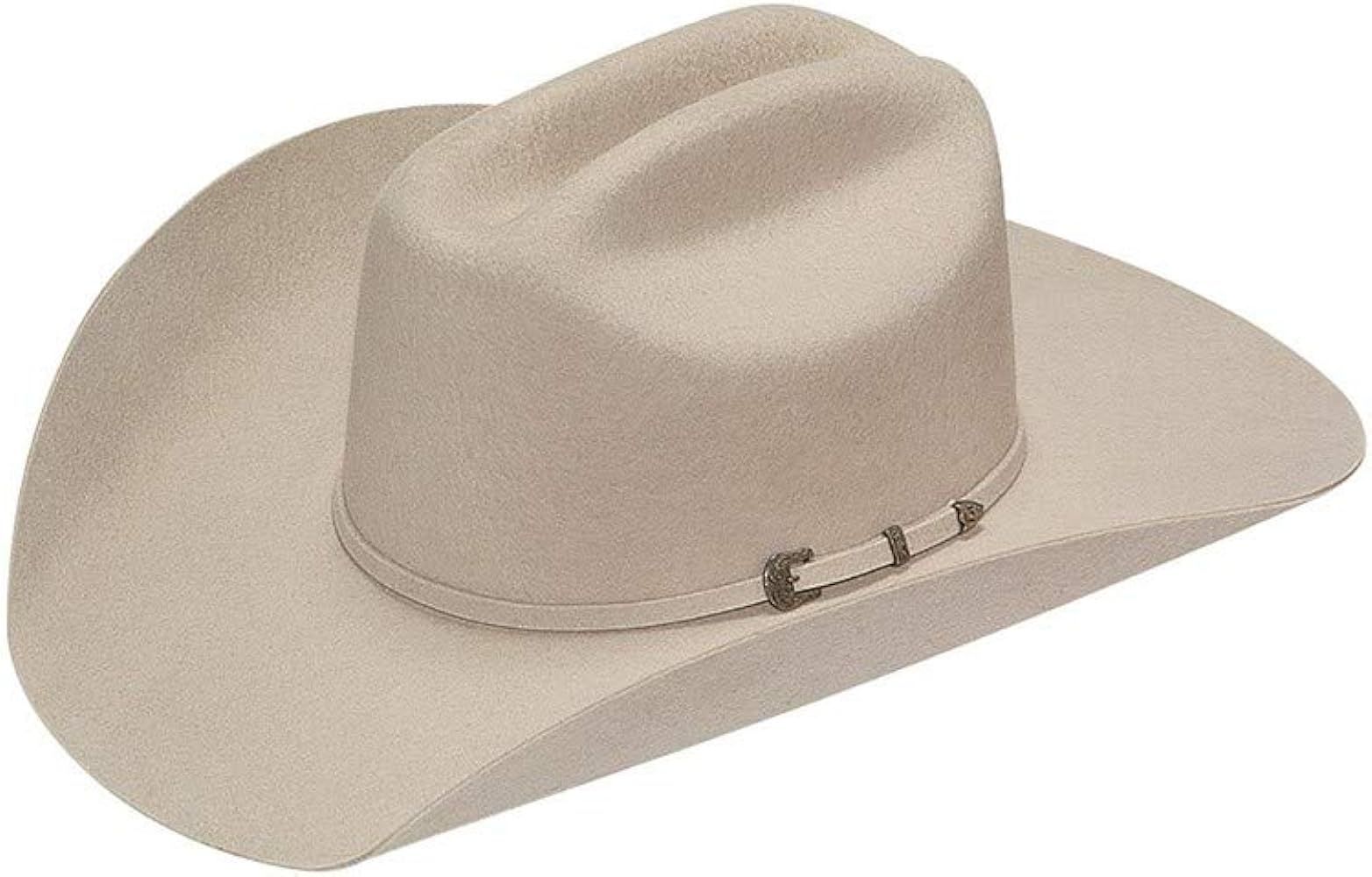Twister Western Cowboy Hat Adult Wool 6 5/8 Silver Belly T71010277 | Amazon (US)