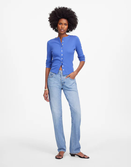 The Dean Easy Straight Jean in Northridge Wash: Airy Denim Edition | Madewell | Madewell