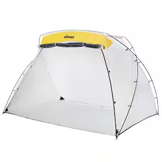 Spray Shelter 9 ft. x 6 ft. White Polyester | The Home Depot