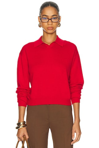 Whinifred Knit Polo | FWRD 