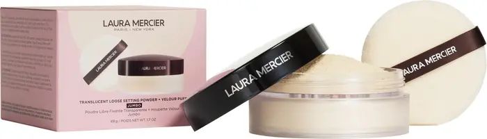 Laura Mercier Jumbo Translucent Loose Setting Powder & Velour Puff $88 Value | Nordstrom | Nordstrom