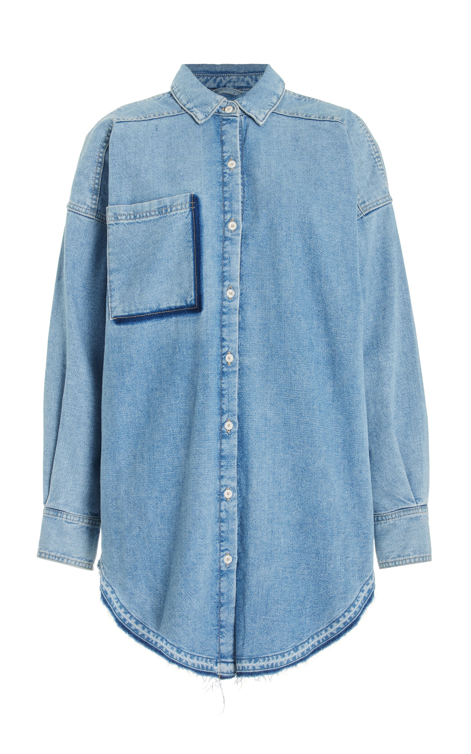 Willow Oversized Denim Shirt | Moda Operandi (Global)
