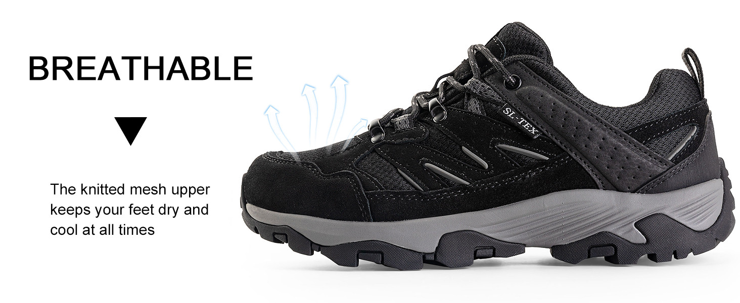 SHULOOK Hiking Shoes Women Waterproof Non Slip Lightweight Comfortable Breathable Walking Trekkin... | Amazon (US)