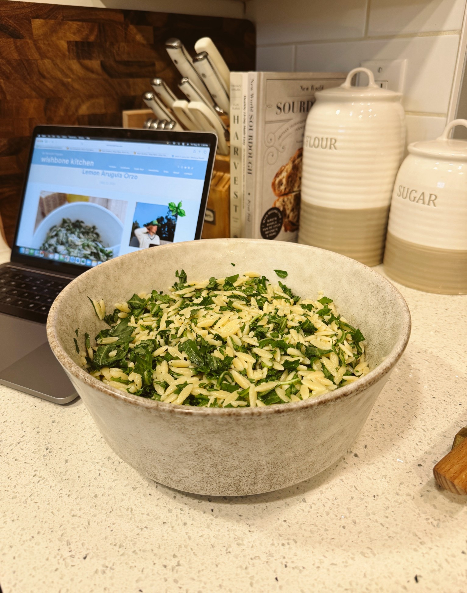 The perfect sized bowl to serve summer salads and pasta! Stoneware serve ware 

#LTKU #LTKHome #LTKSeasonal