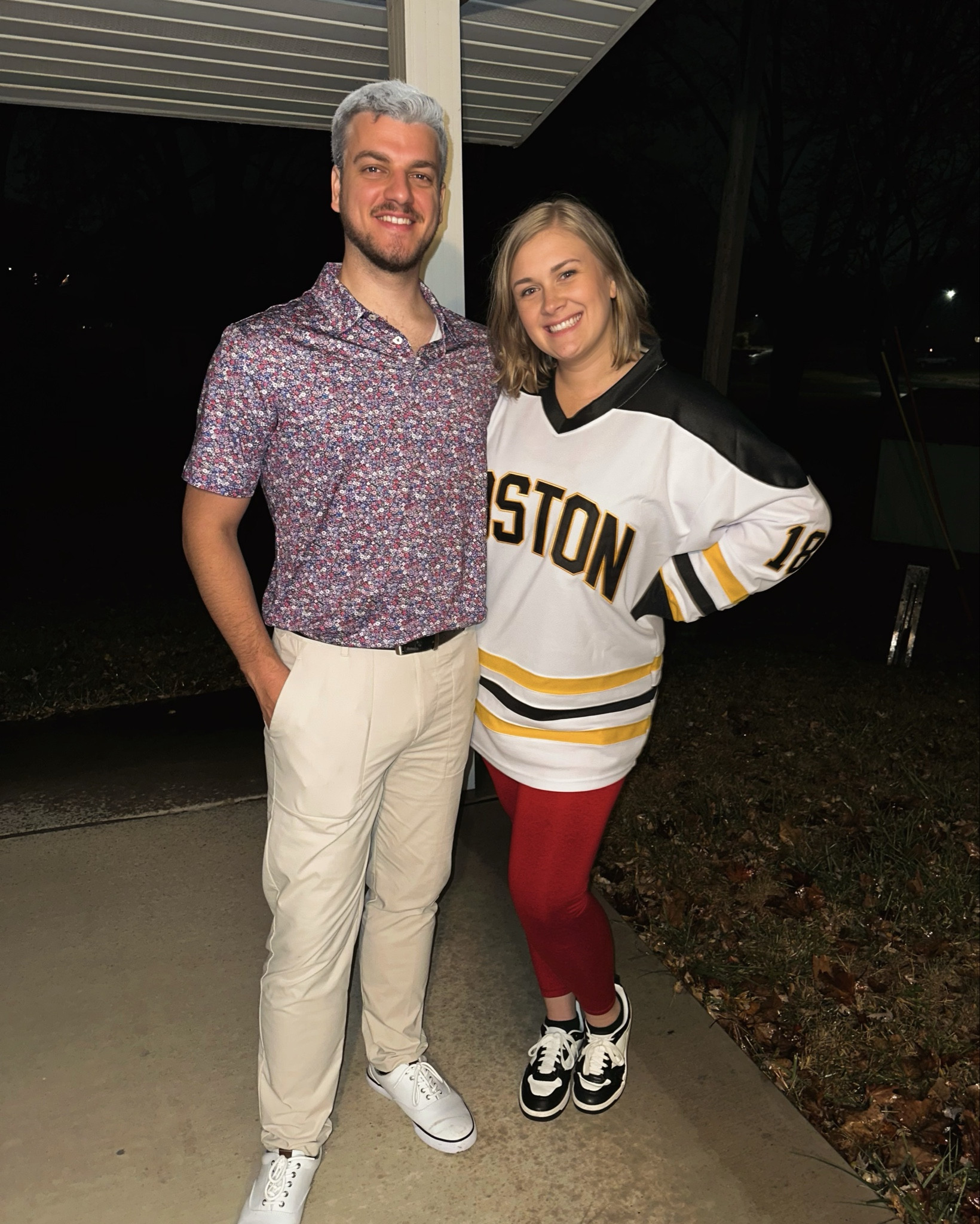 “The price is wrong, b!tch.” ⛳️

I’ve been planning this costume for the last year, and it definitely did not disappoint. 

We had the kids in on this costume, but there was no hope in getting pictures with all four of us. 😂 

Ollie (almost 3) was the crocodile and Malcolm (3 months) was the golf ball. It was incredible. 

#happygilmore #bobbarker #adamsandler #halloweenlook #halloweencostume #halloween2024 #couplegoals #couplescostume

#LTKSeasonal #LTKFamily #LTKMidsize