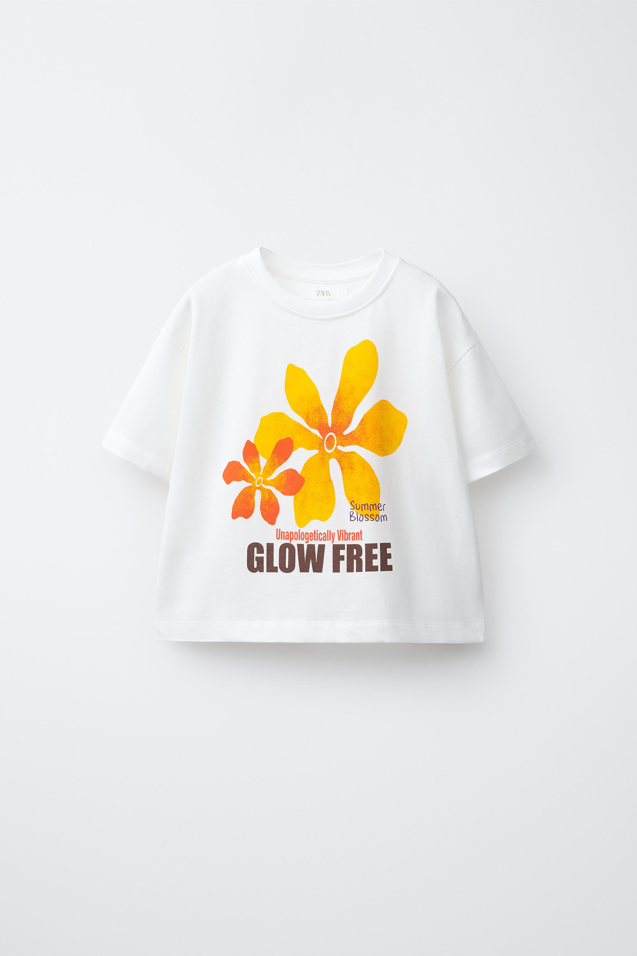 FLORAL PRINT T-SHIRT | Zara US