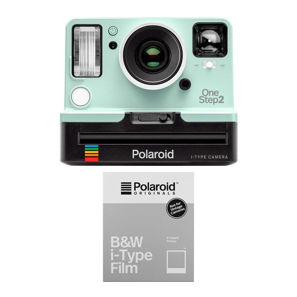 Polaroid Originals 9007 OneStep 2 VF Instant Camera (Mint) & B&W Film | Bed Bath & Beyond