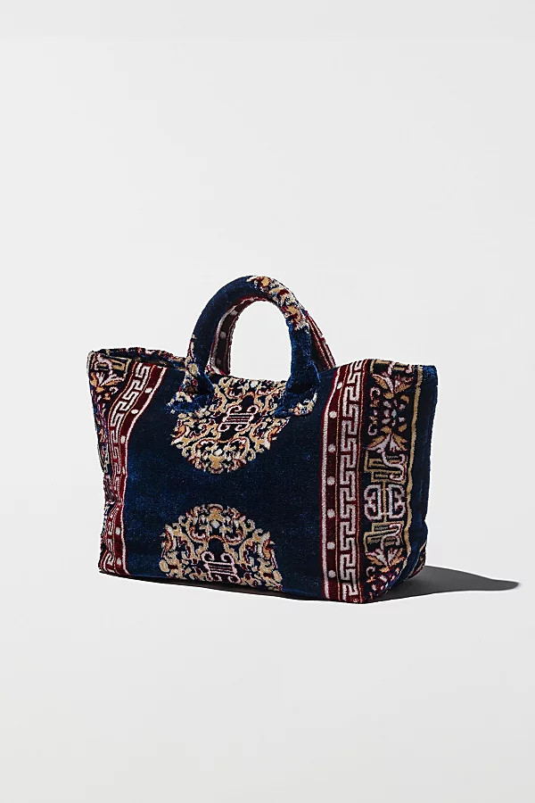 Puebco Polyester Cotton Rug Tote Bag in Navy, Women's at Urban Outfitters | Urban Outfitters (US and RoW)