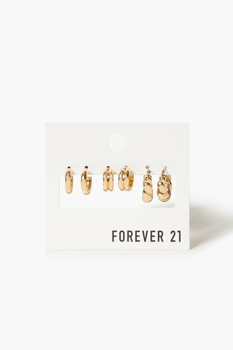 Twisted Hoop Earring Set | Forever 21 (US)