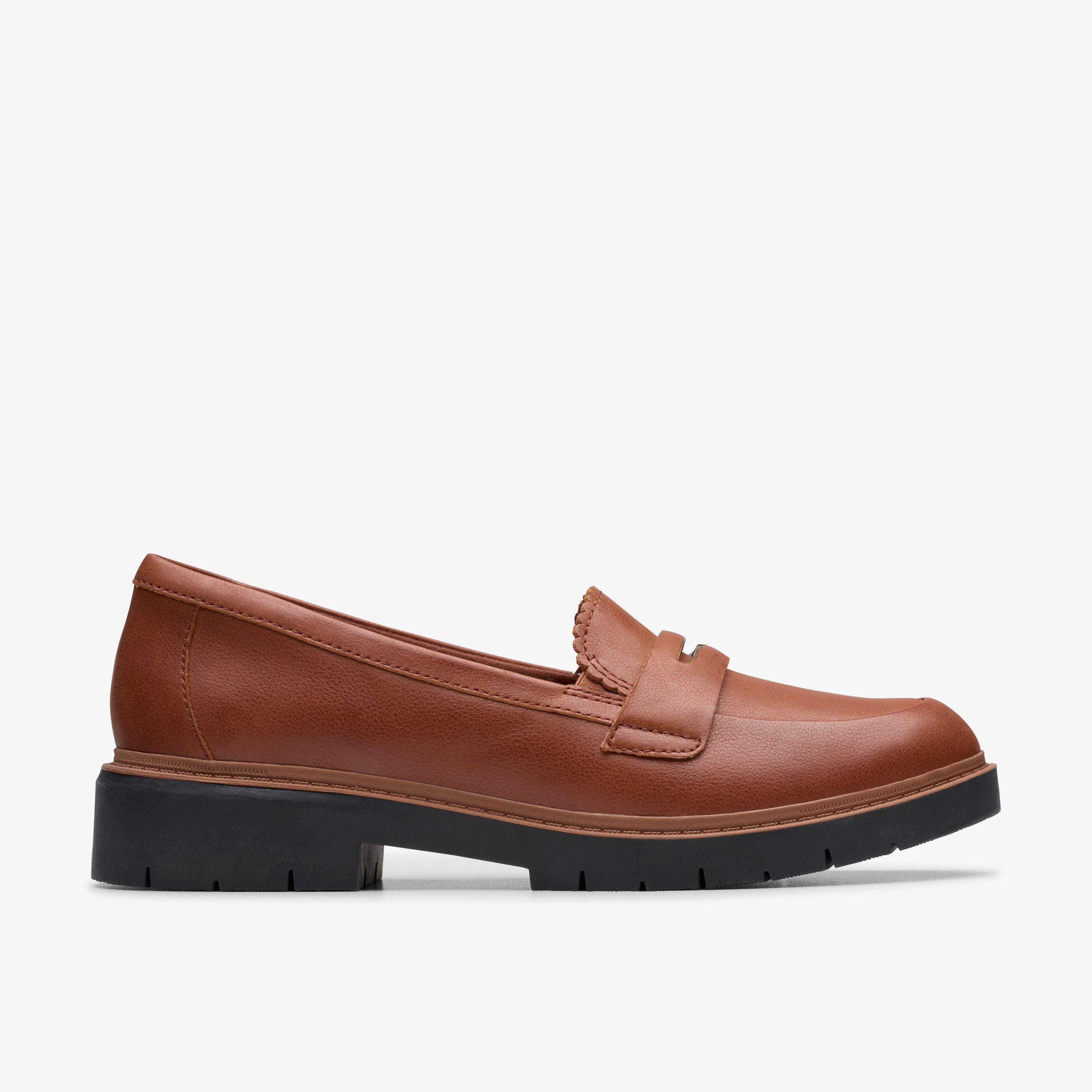 Womens Westlynn Glow Tan Leather Slip-Ons | Clarks | Clarks (US)