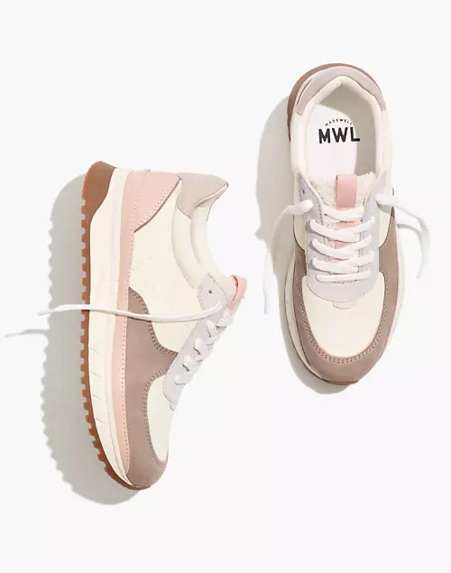 Kickoff Trainer Sneakers: Sherpa Edition | Madewell