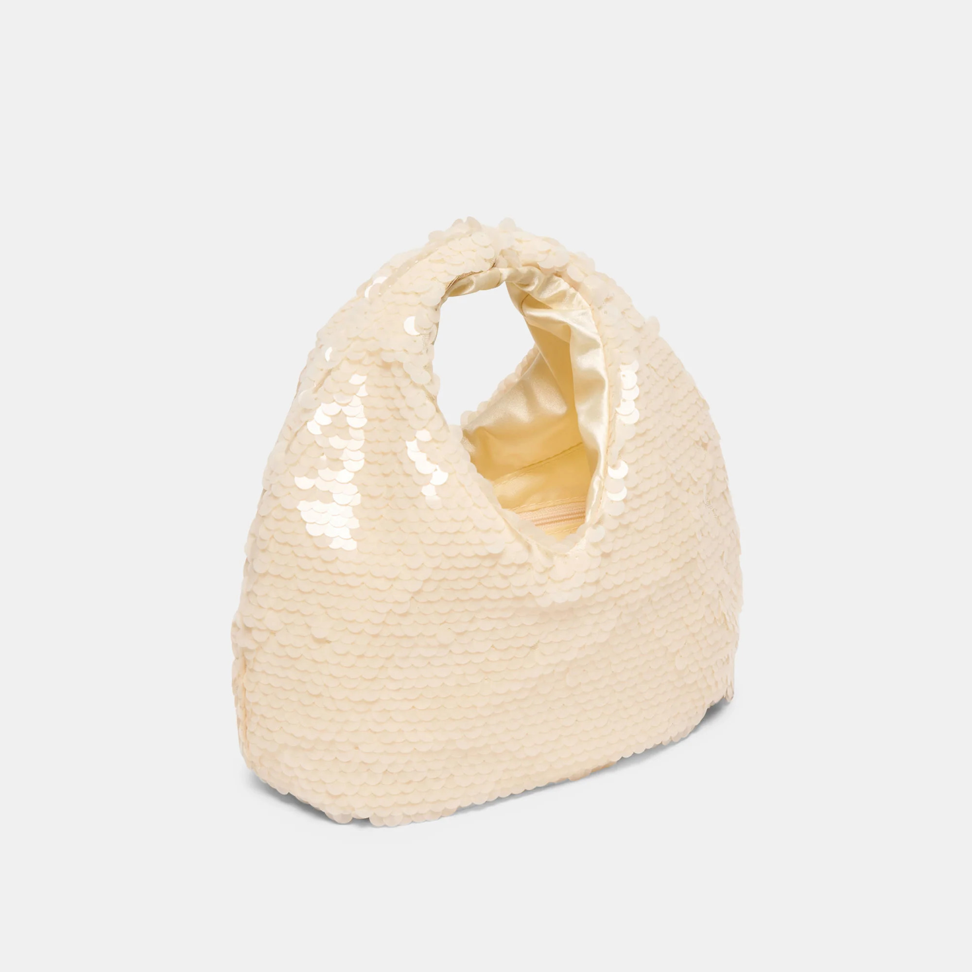 Dahlia Sequin Ivory Sequin Handbag | Dolce Vita | DolceVita.com