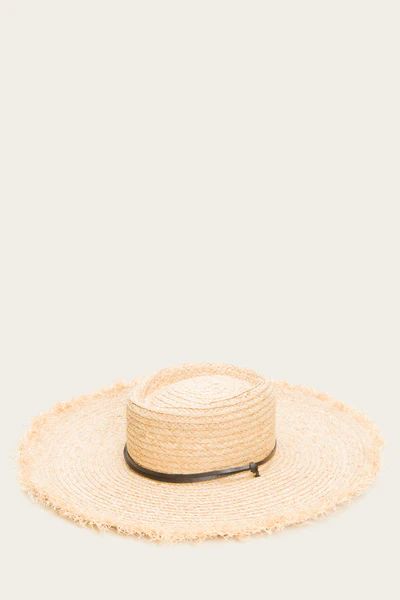 Raffia Cybil Hat | FRYE