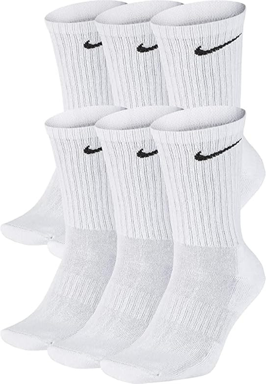 Nike Everyday Plus Cushion Crew Training Socks (6 Pair) nkSX6897 065 | Amazon (US)