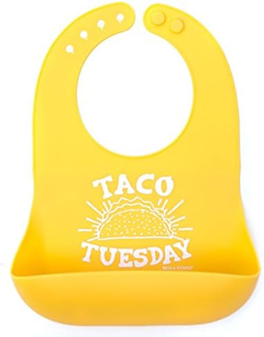 Bella Tunno Silicone Baby Bib, Durable, Adjustable, Waterproof Silicone Bib for Baby Girls & Boys... | Amazon (US)