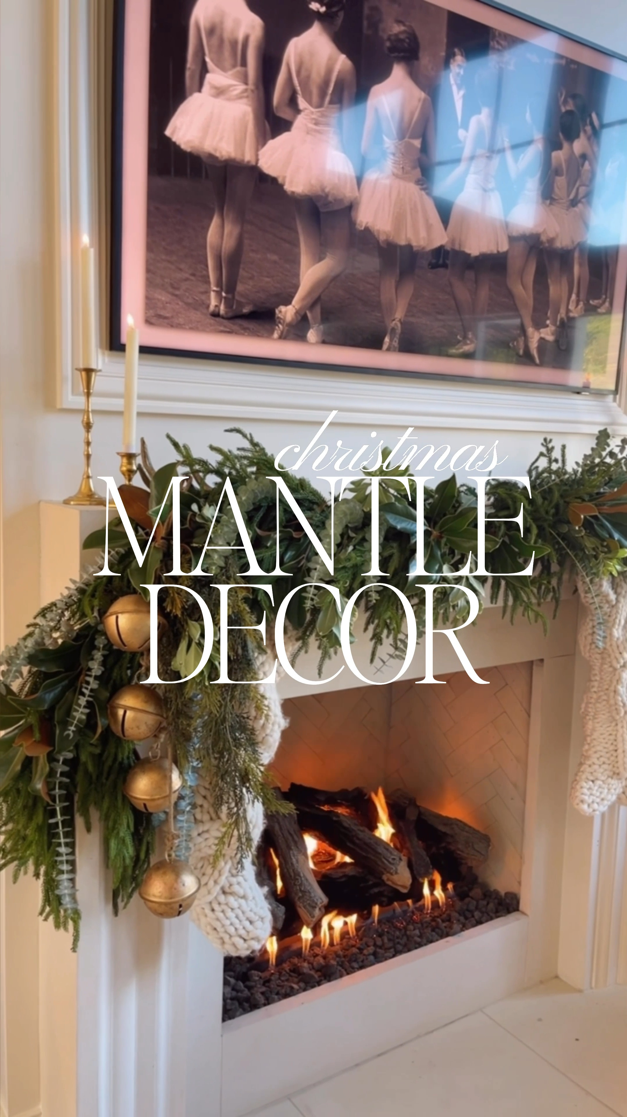 Christmas mantle decor on sale!

#LTKCyberWeek