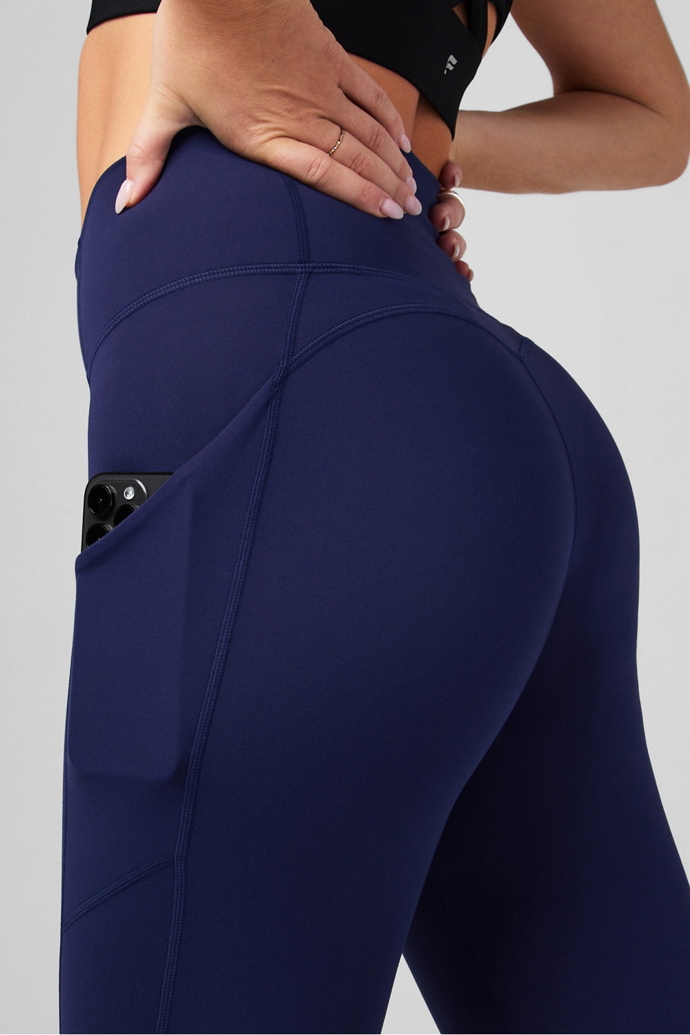 Oasis PureLuxe High-Waisted 7/8 Legging | Fabletics - North America