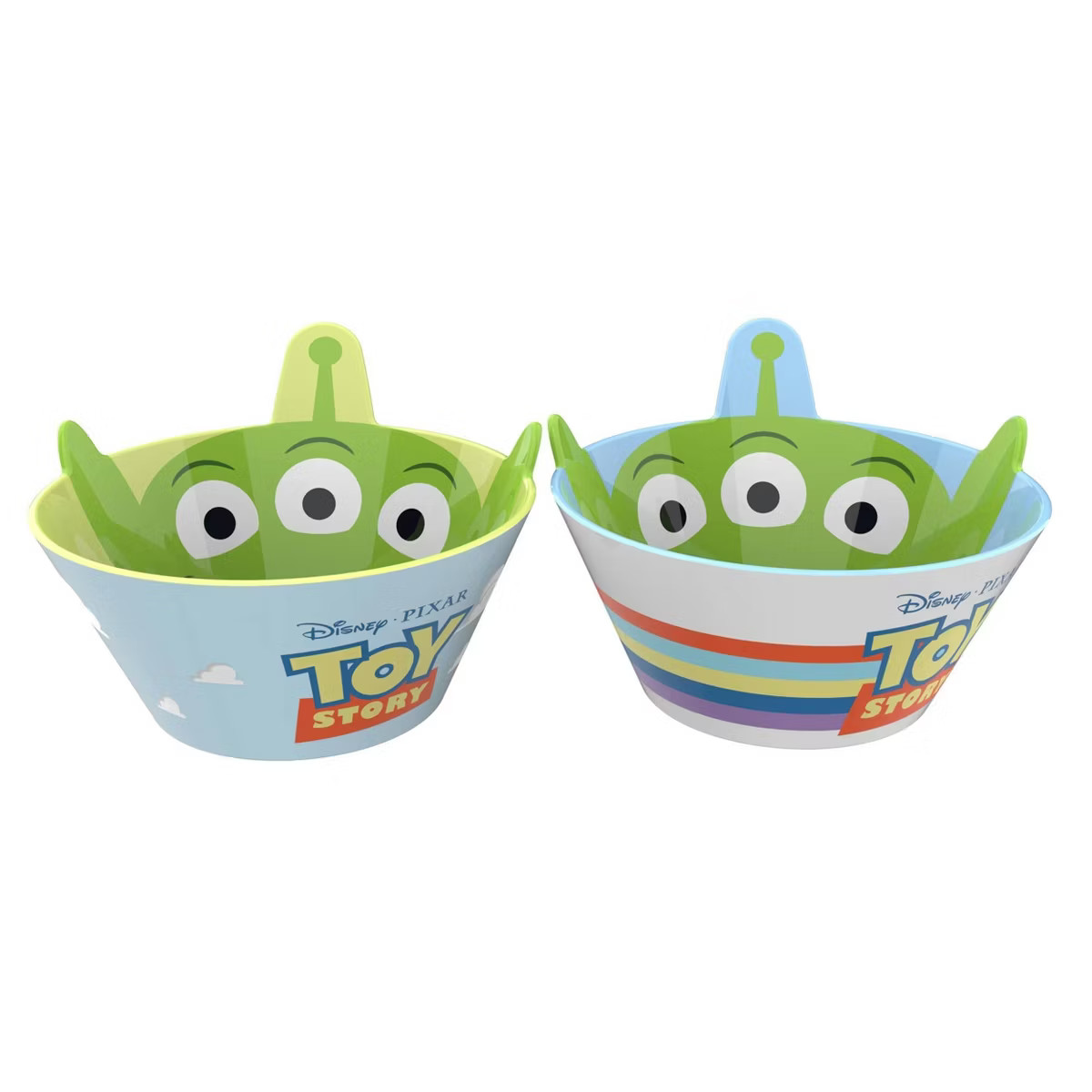 Zak Designs 2pk 19.6oz Toy Story 4 Alien Iconic Snack Bowl Set | Target