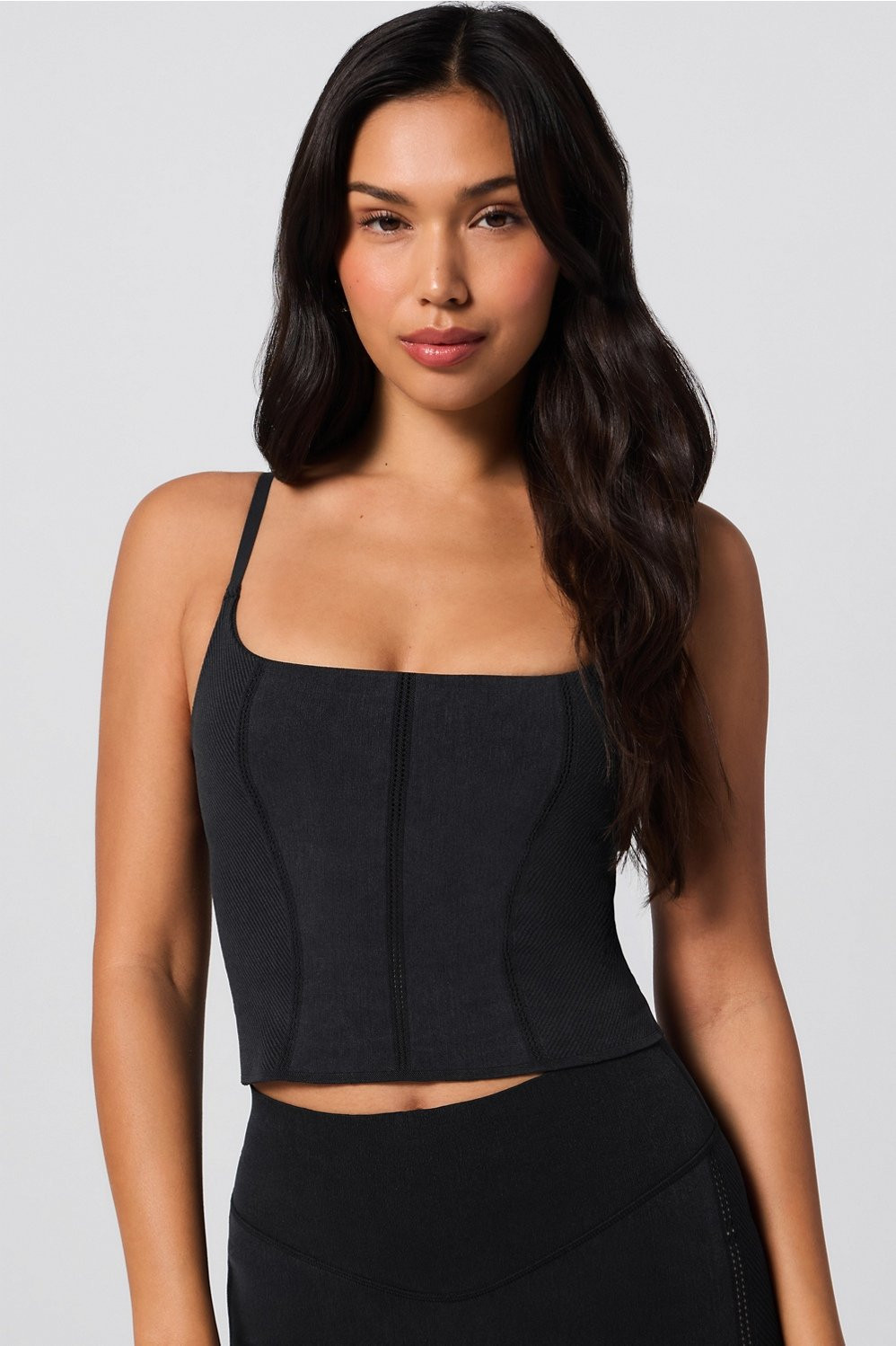 Denim Look Built-In Bra Cami | Fabletics