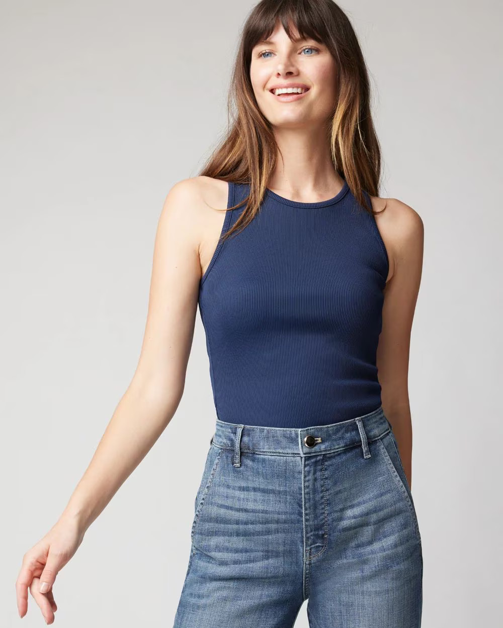 WHBM® FORME Rib Tank | White House Black Market