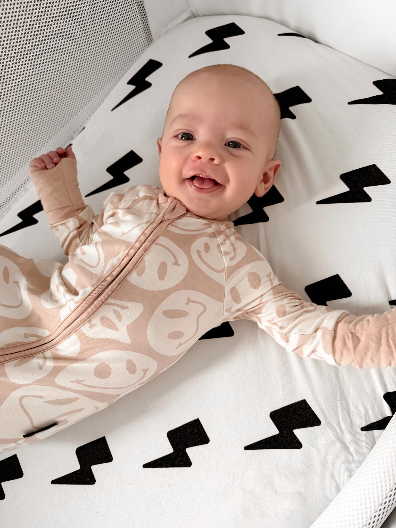 The best bamboo bassinet “sheets” actually a changing pad cover🤭
Ootd (becks+levi) 

#LTKootd #LTKBaby #LTKU